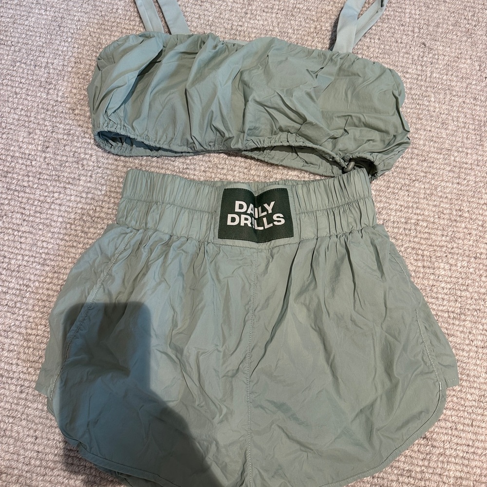 Daily Drills Sage Green Set